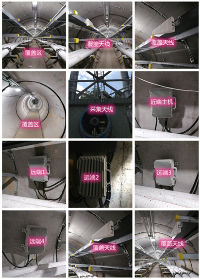  庐江电力管廊覆盖天线方案案例